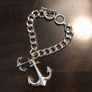 EUC Double Anchor Bracelet